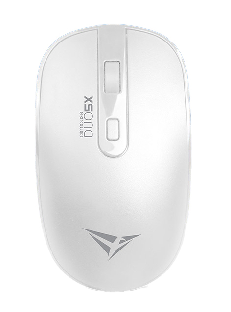 Alcatroz Airmouse Duo 5X Wireless-BT Mouse White